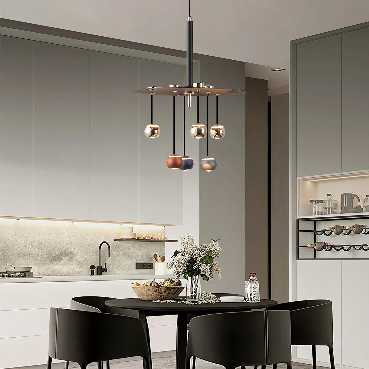 Antizer Italian Light Luxury Dining Room Chandelier