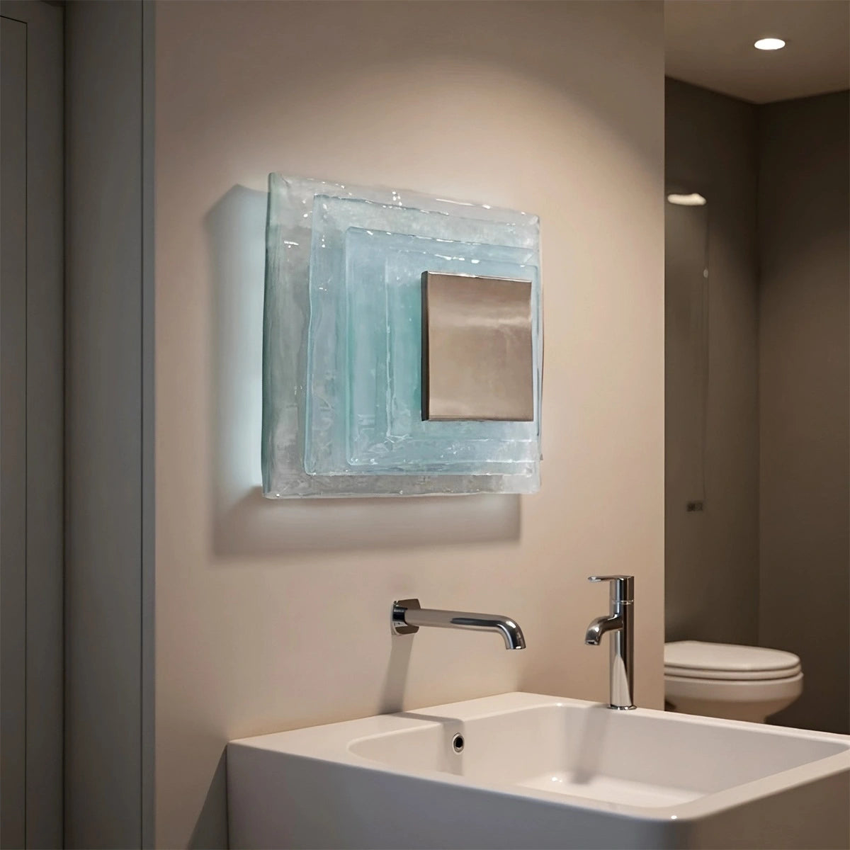 Antizer Italy Murano Water Ripple Glass Wall Lamp