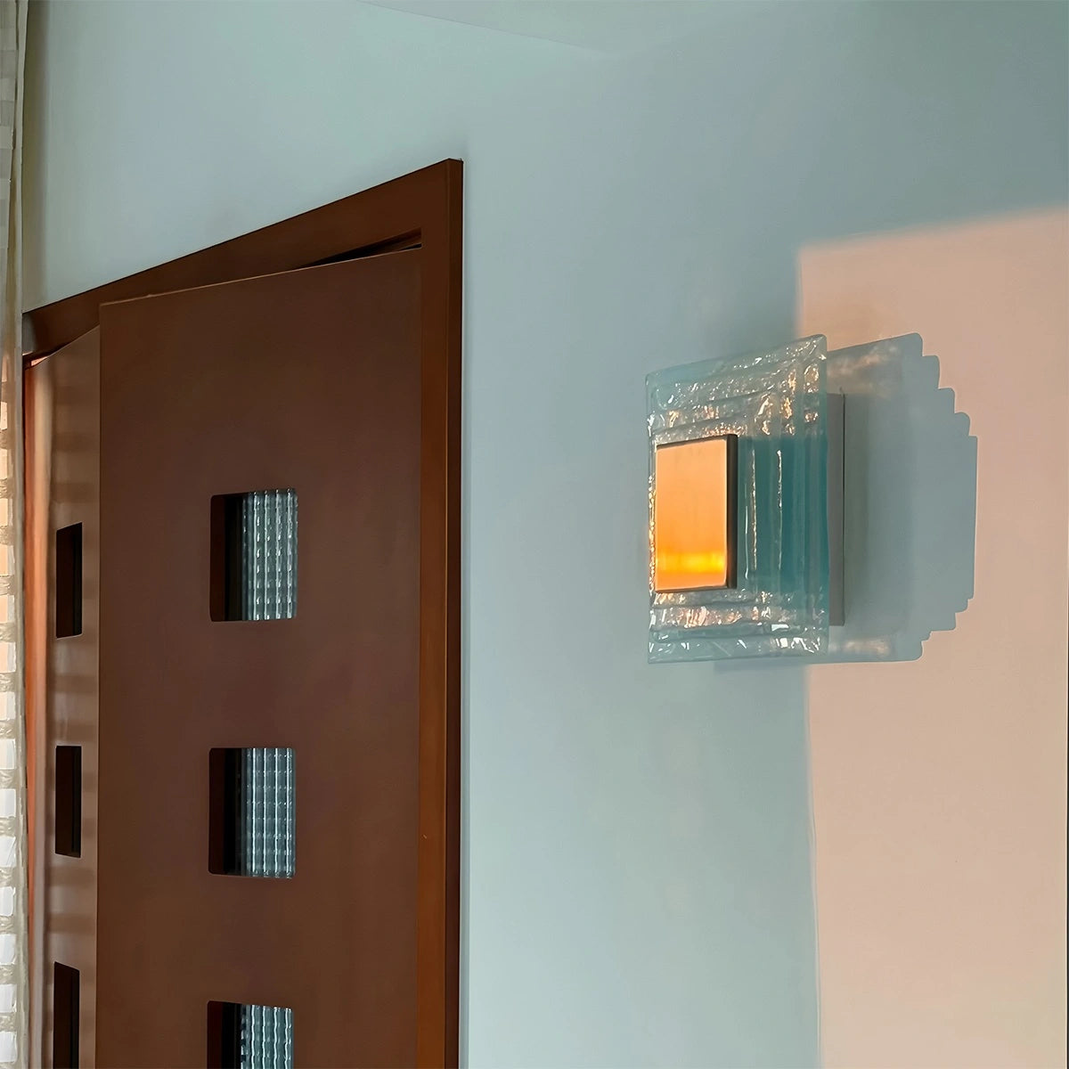 Antizer Italy Murano Water Ripple Glass Wall Lamp