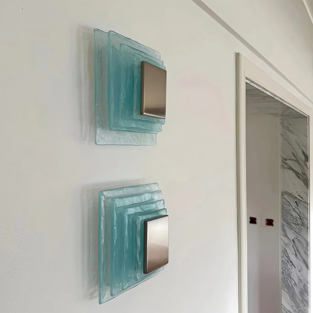 Antizer Italy Murano Water Ripple Glass Wall Lamp