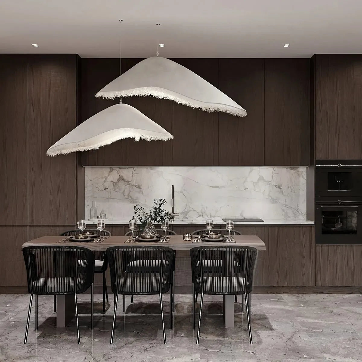 Antizer Jairo Sculptural Resin Pendant Light