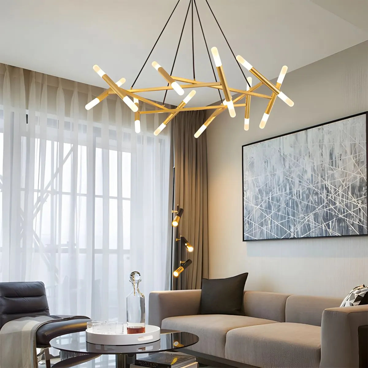 Antizer LED Nestle Chandelier for Living Room