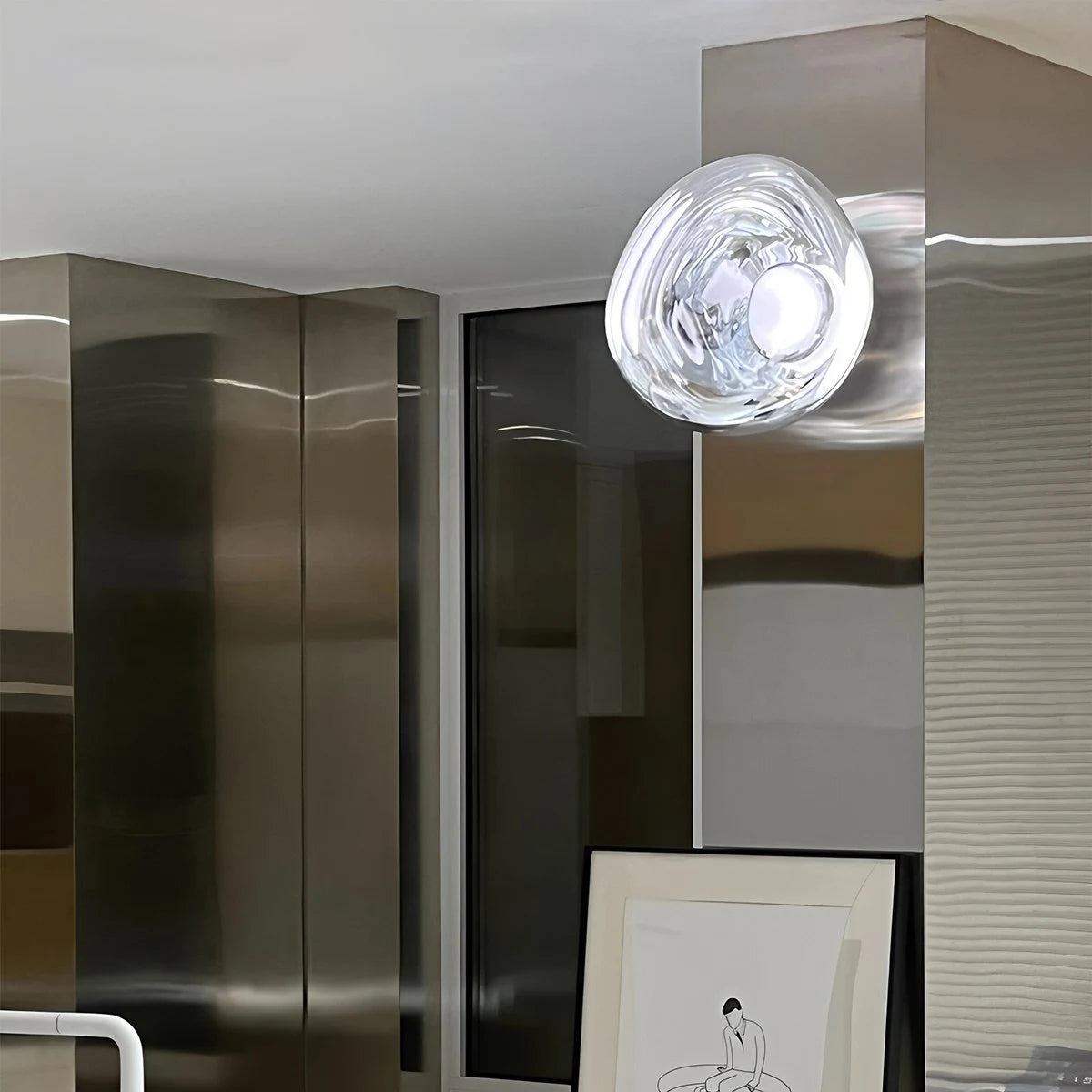 Antizer Lava Wall Lamp for Bedroom Living Room