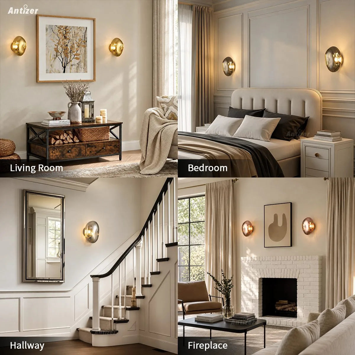 Antizer Lava Wall Lamp for Bedroom Living Room