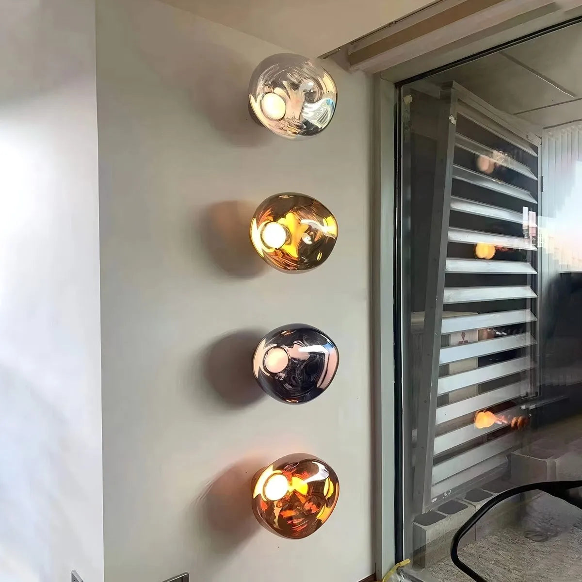 Antizer Lava Wall Lamp for Bedroom Living Room