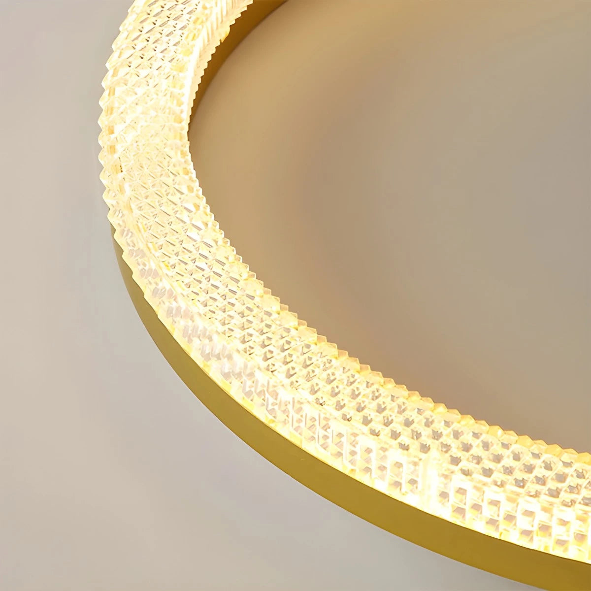 Antizer Light Luxury Circular Crystal Ceiling Light