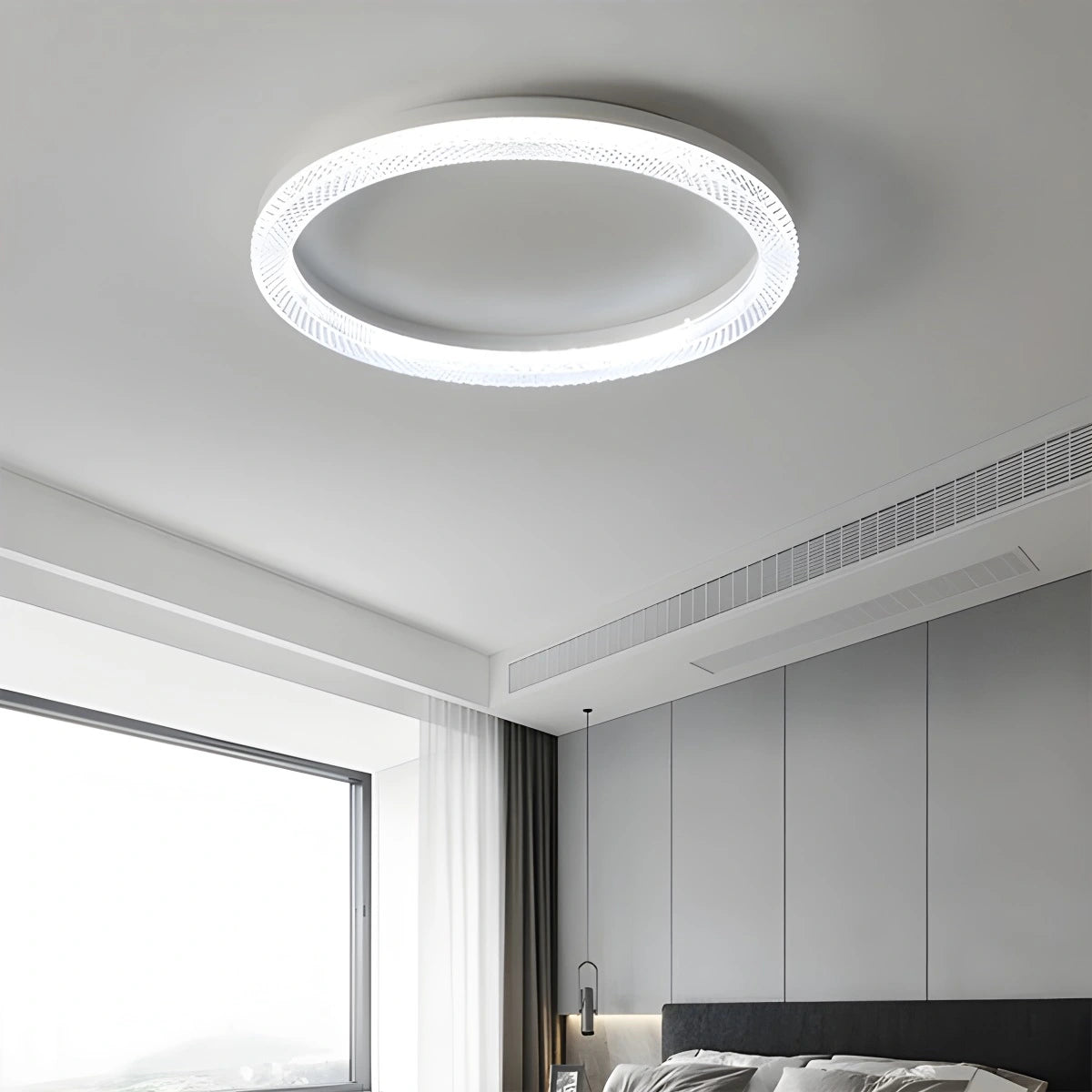 Antizer Light Luxury Circular Crystal Ceiling Light