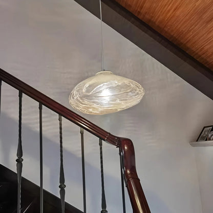 Antizer Light Luxury Cloud Shape Glass Pendant Light