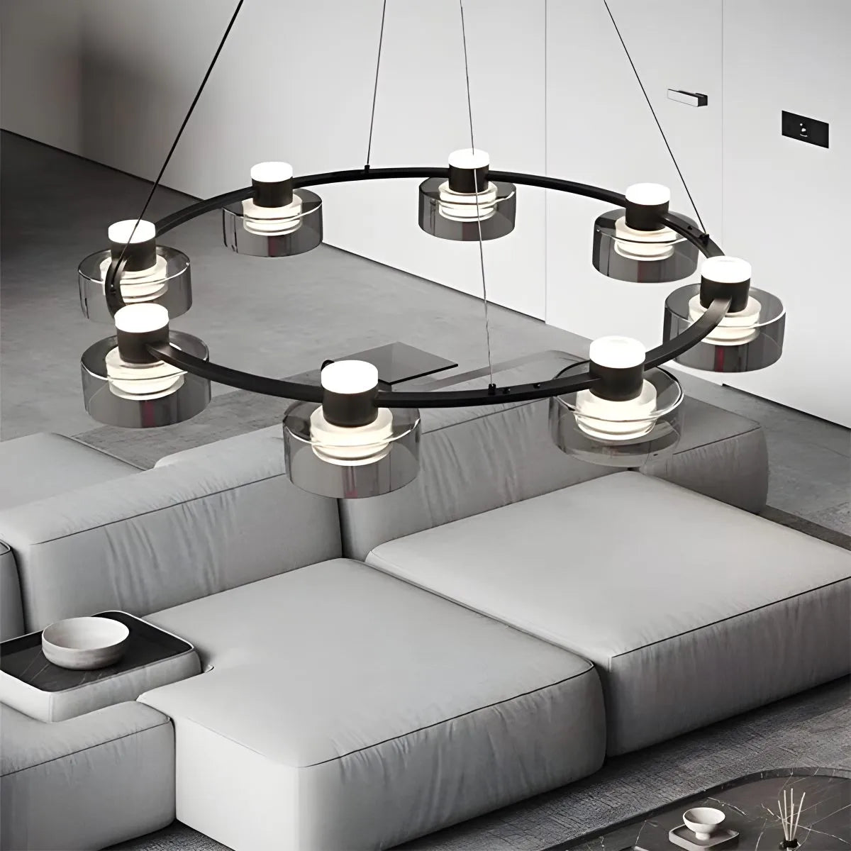 Antizer Light Luxury Creative Glass Chandelier