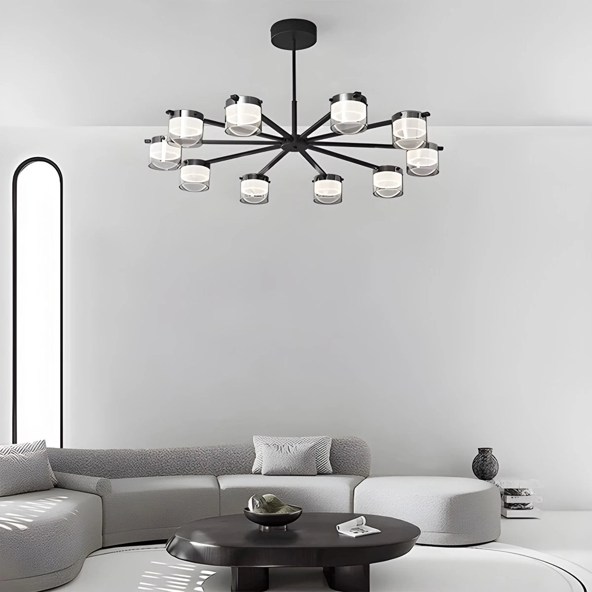Antizer Light Luxury Creative Glass Chandelier