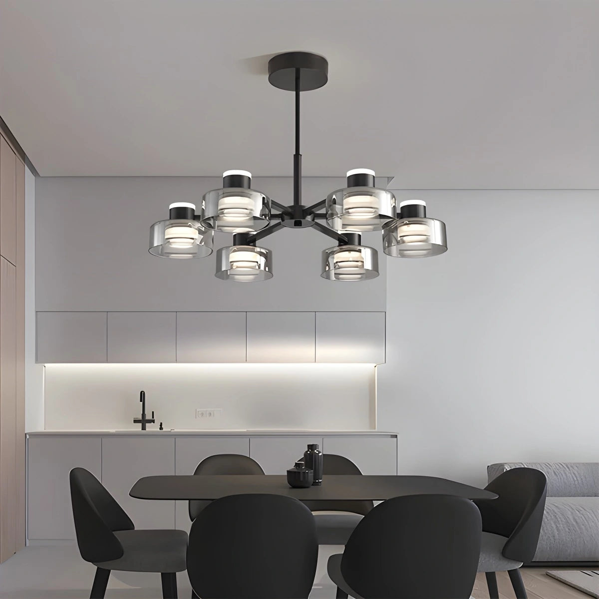 Antizer Light Luxury Creative Glass Chandelier