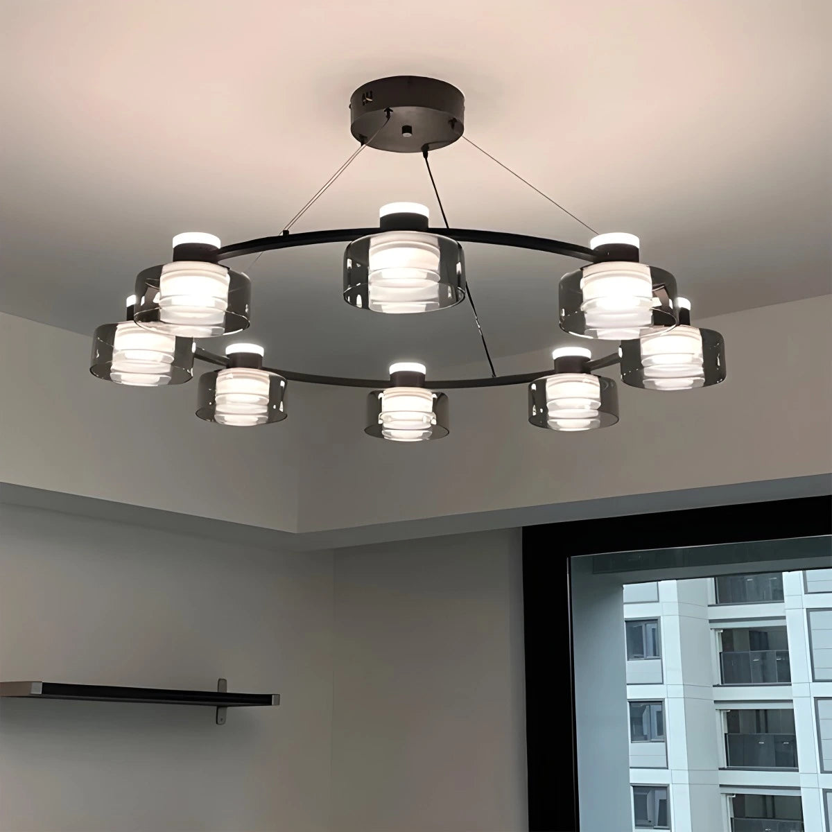 Antizer Light Luxury Creative Glass Chandelier