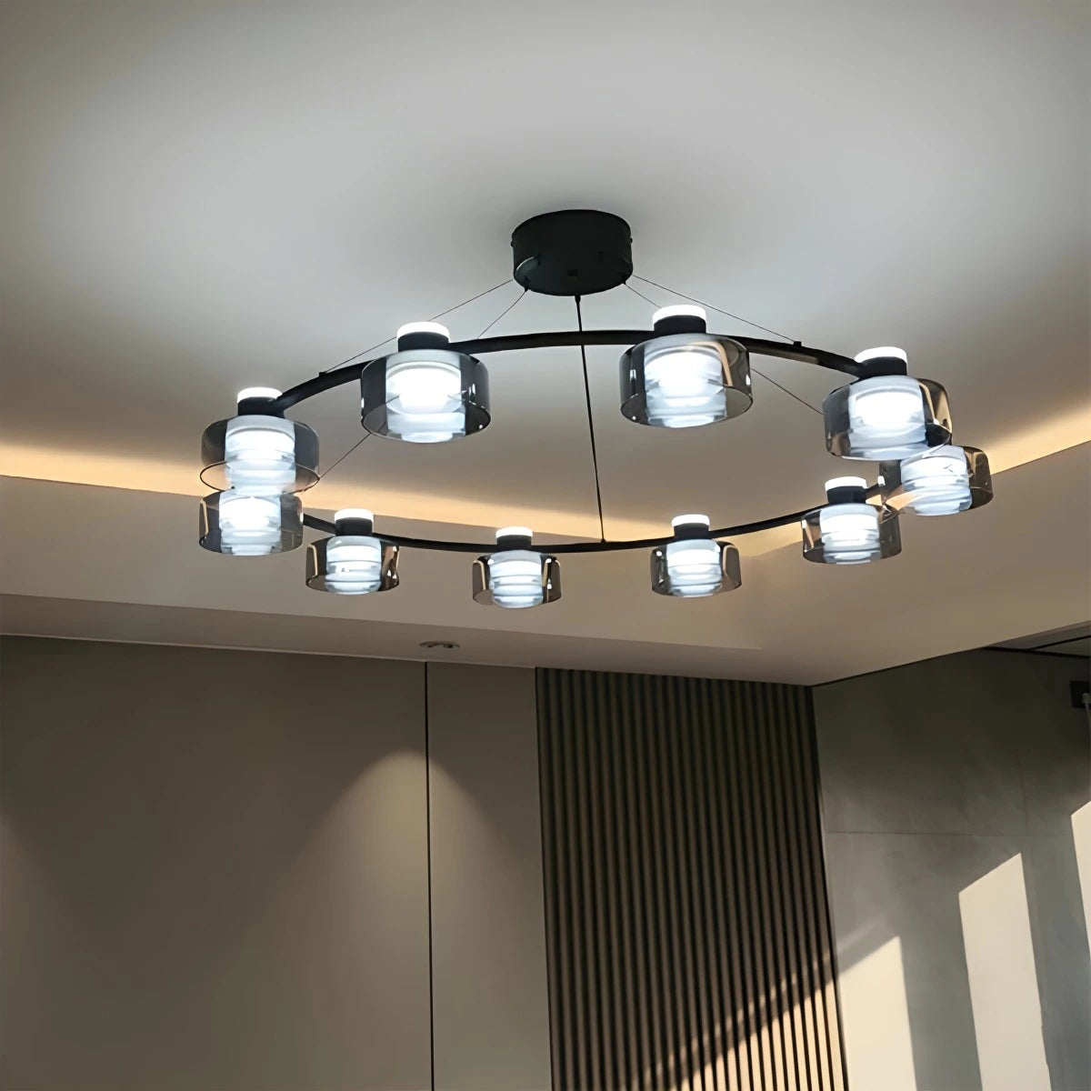 Antizer Light Luxury Creative Glass Chandelier