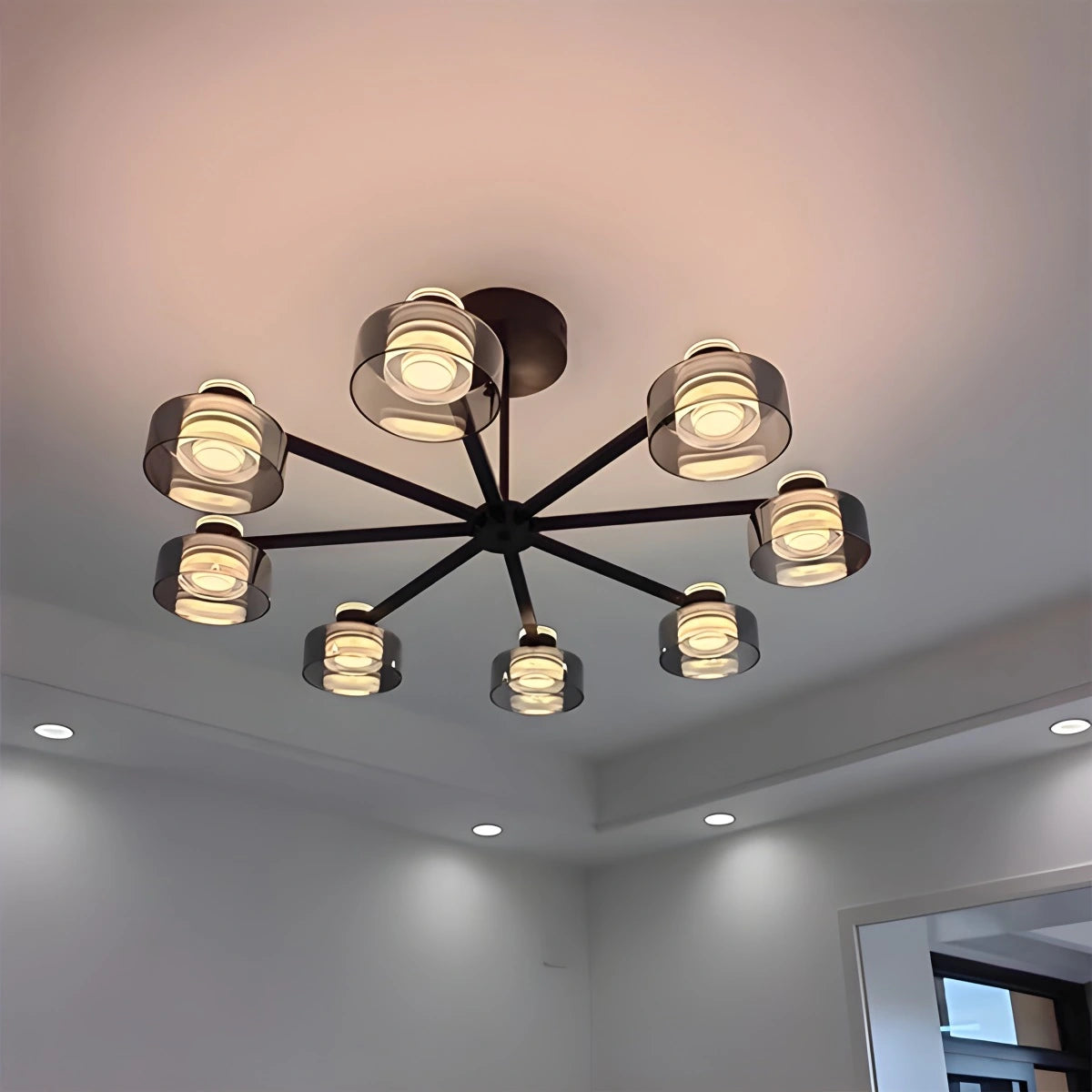 Antizer Light Luxury Creative Glass Chandelier