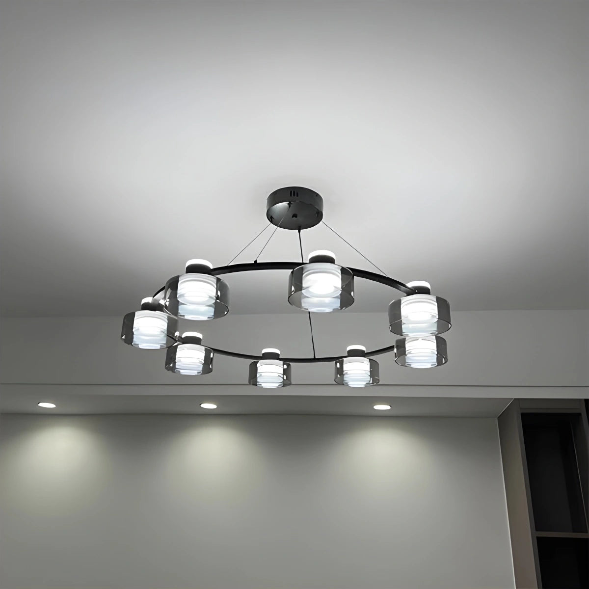 Antizer Light Luxury Creative Glass Chandelier
