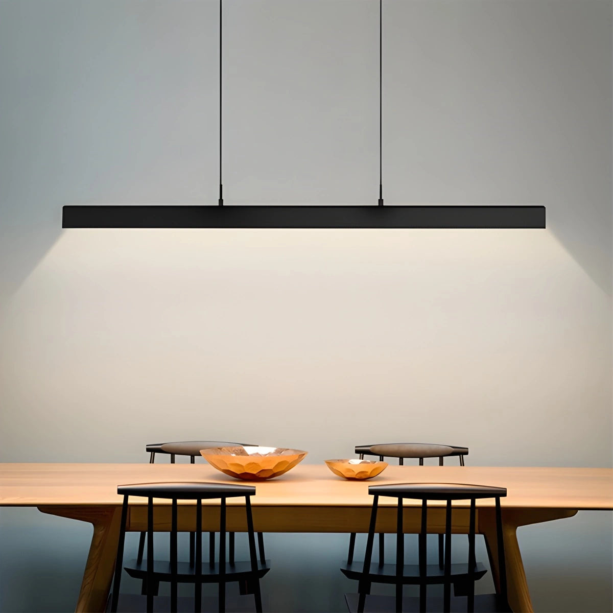 Antizer Modern Linear Pendant Light  for Kitchen Island