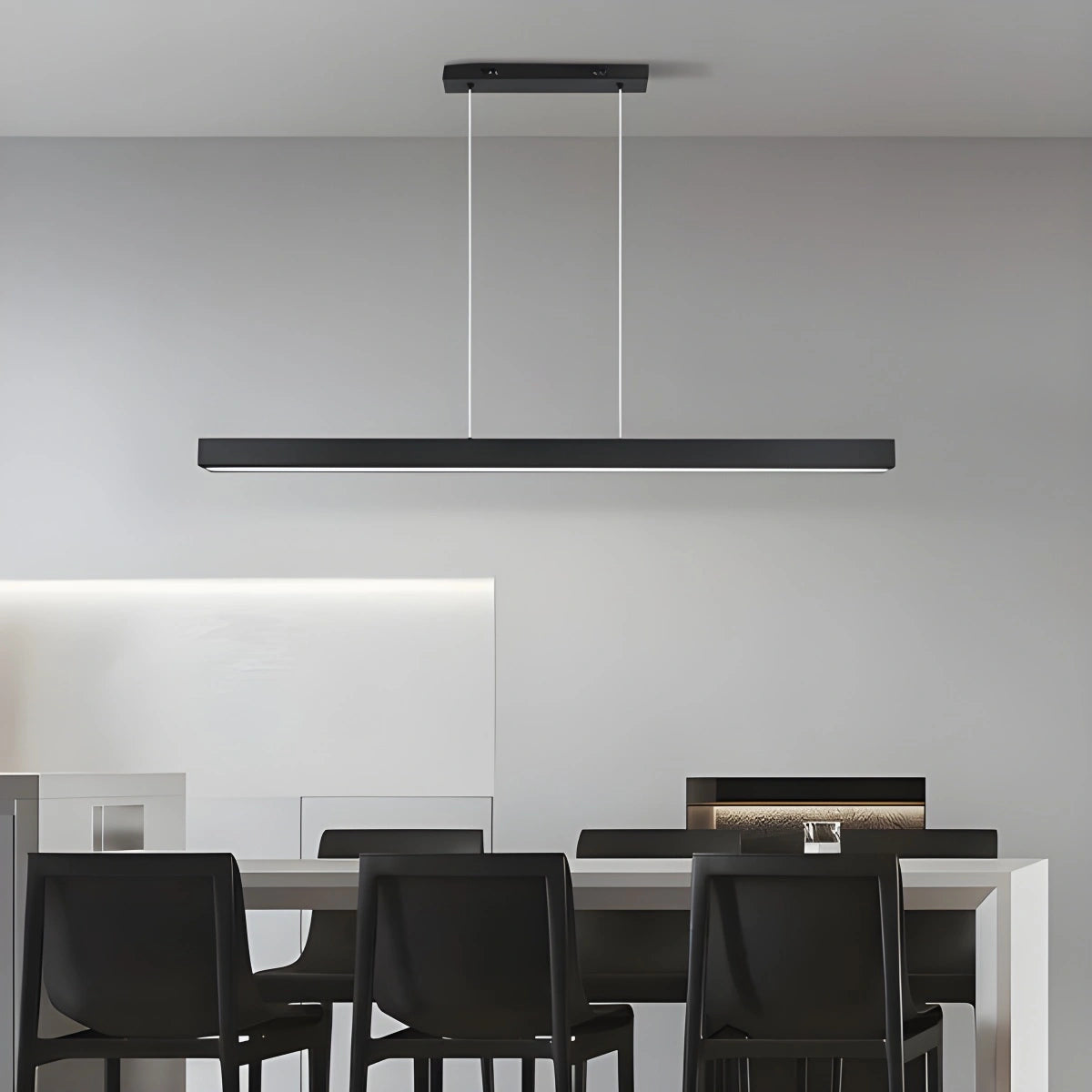 Antizer Modern Linear Pendant Light  for Kitchen Island