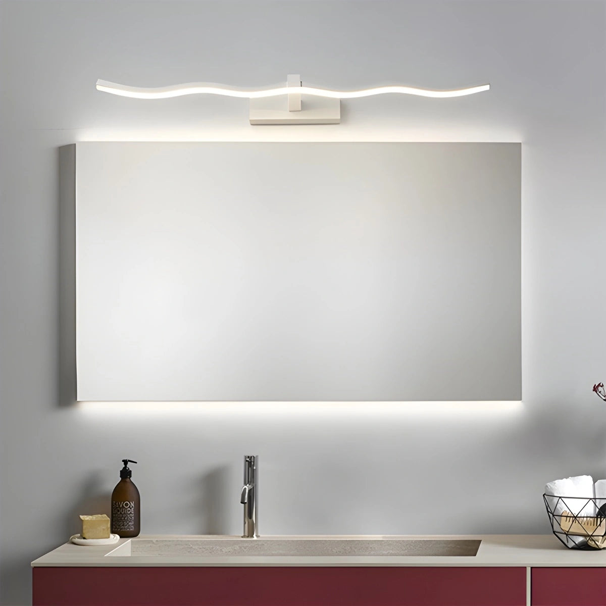 Antizer Linear Vanity Bathroom Wall Sconce For Mirror