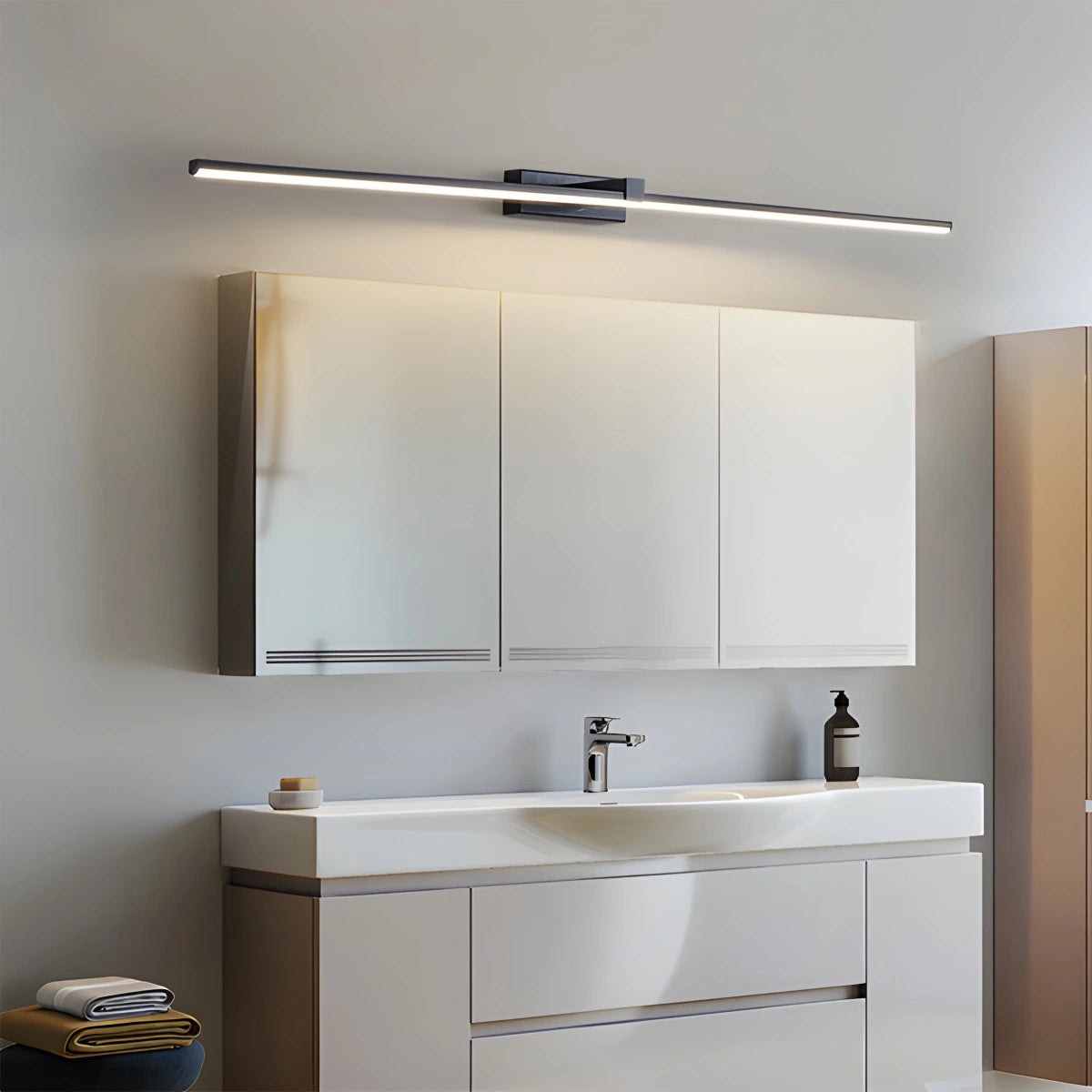 Antizer Linear Vanity Bathroom Wall Sconce For Mirror