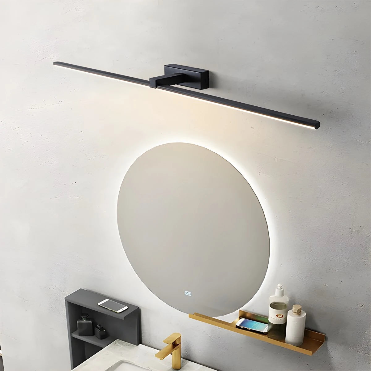 Antizer Linear Vanity Bathroom Wall Sconce For Mirror