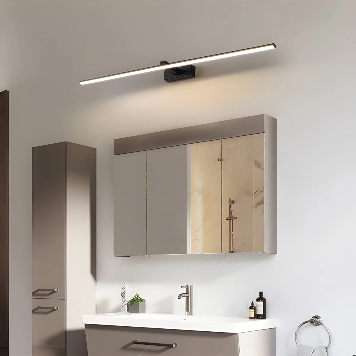 Antizer Linear Vanity Bathroom Wall Sconce For Mirror