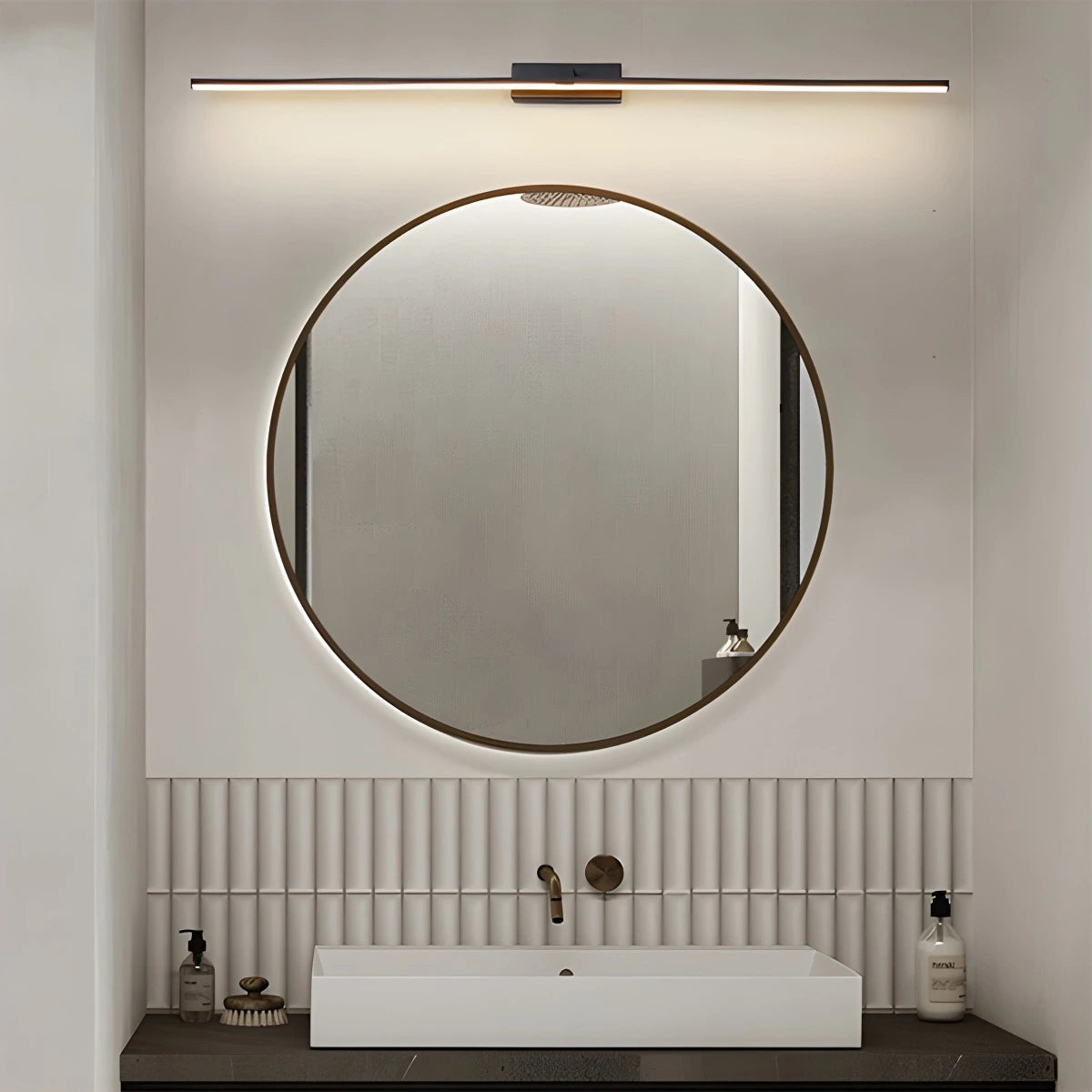 Antizer Linear Vanity Bathroom Wall Sconce For Mirror
