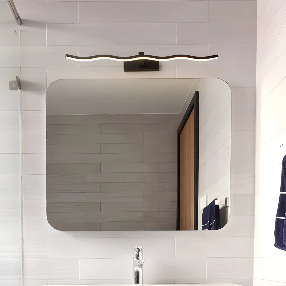 Antizer Linear Vanity Bathroom Wall Sconce For Mirror