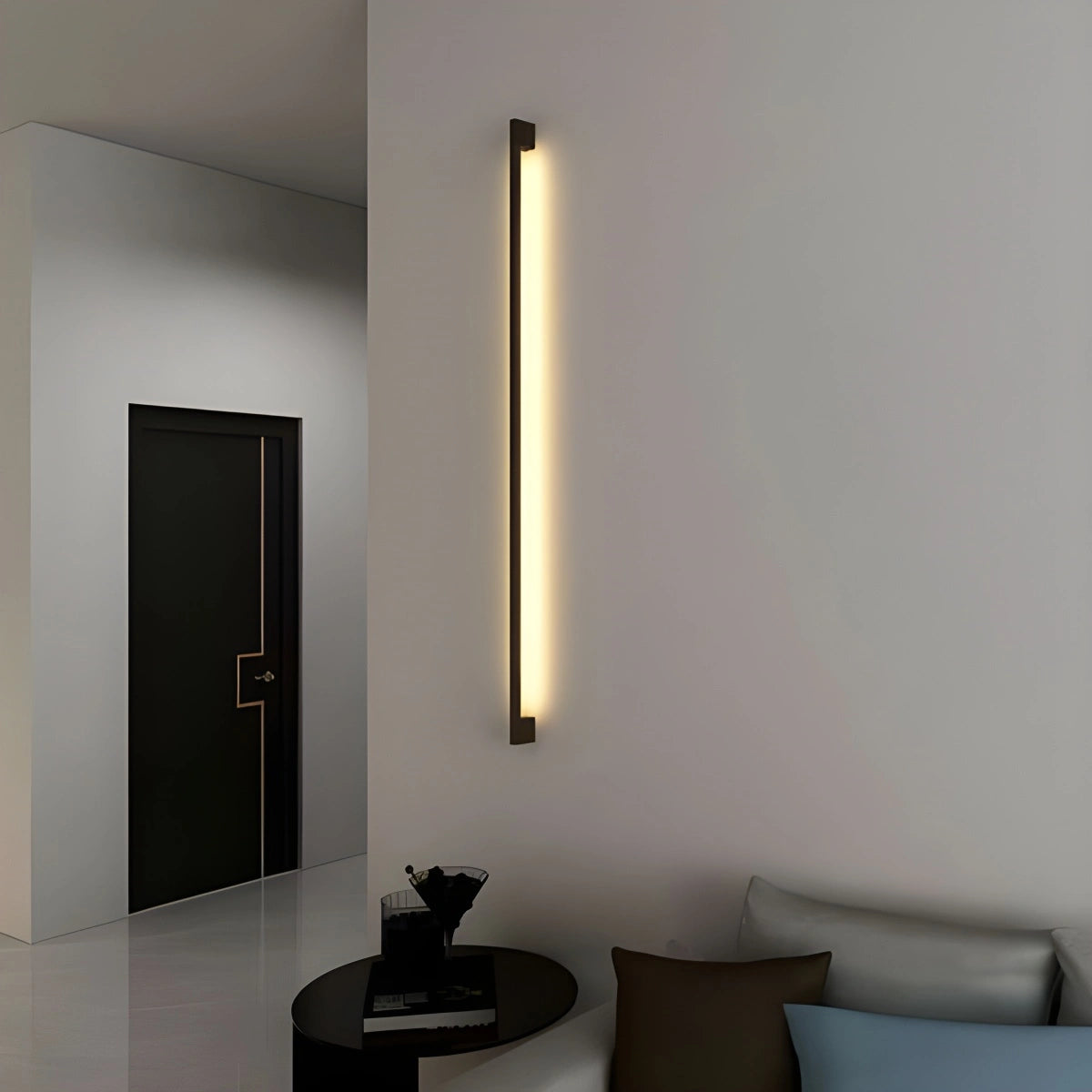 Antizer Long Linear Stairwell Wall Sconce