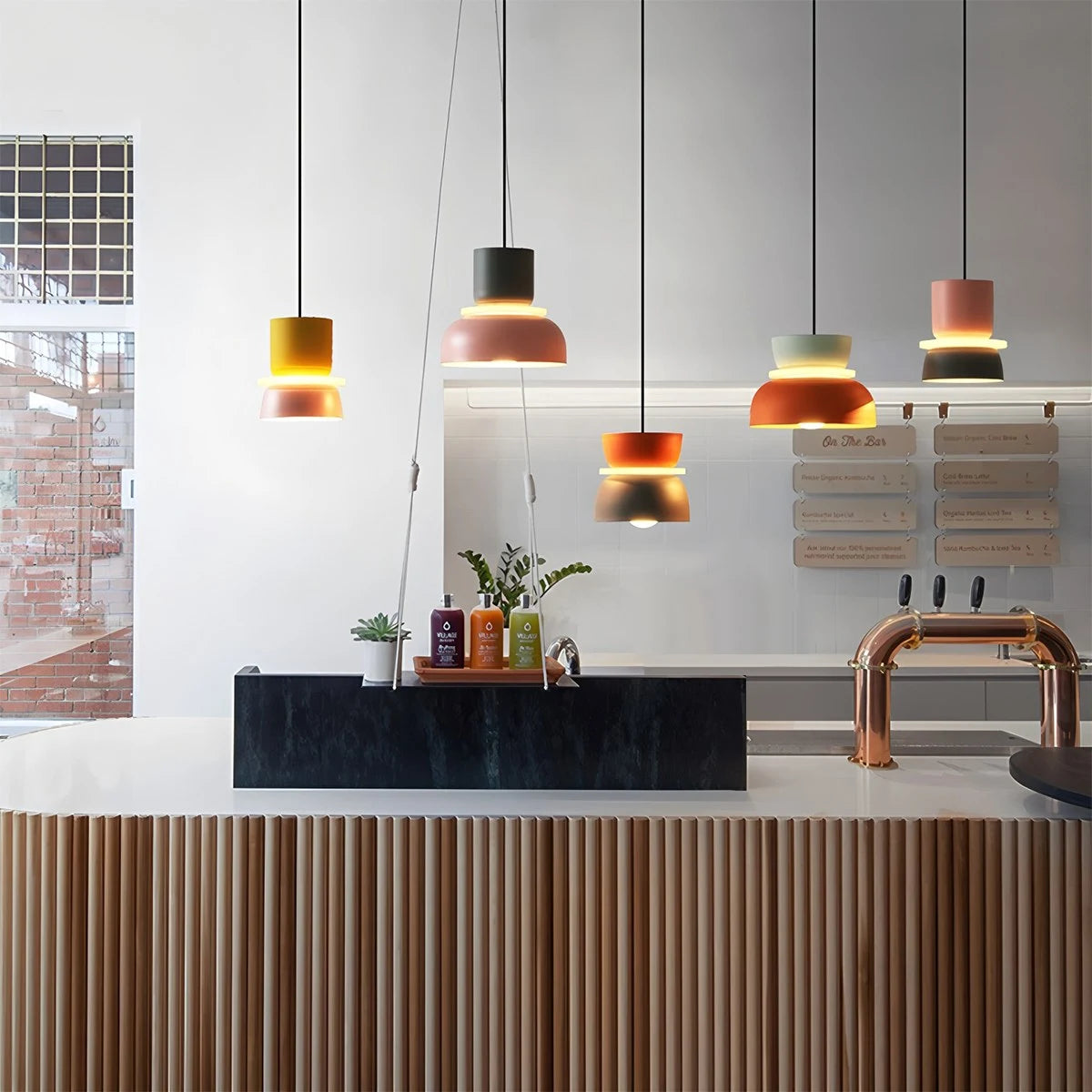 Antizer Macaron Pendant Light for Dining Room