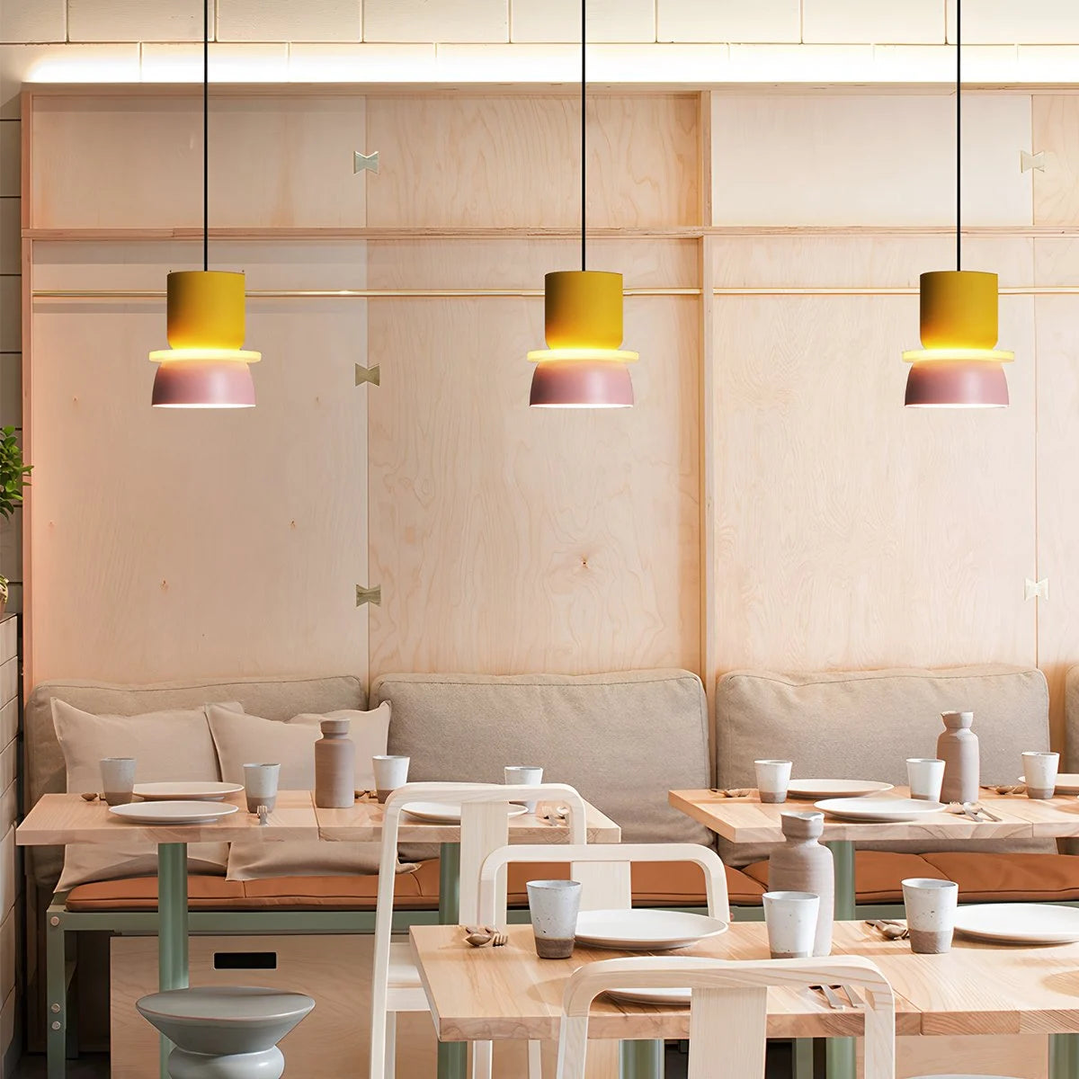 Antizer Macaron Pendant Light for Dining Room