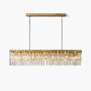 Antizer Marigan K9 Crystal Rectangular Chandelier