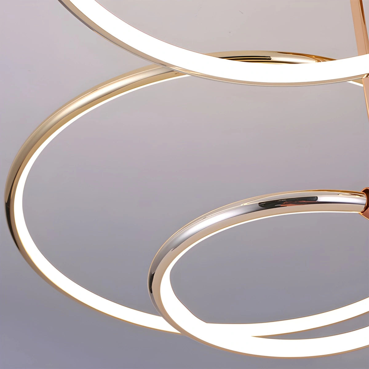 Antizer Metal Circular Chandelier Ceiling Lamp