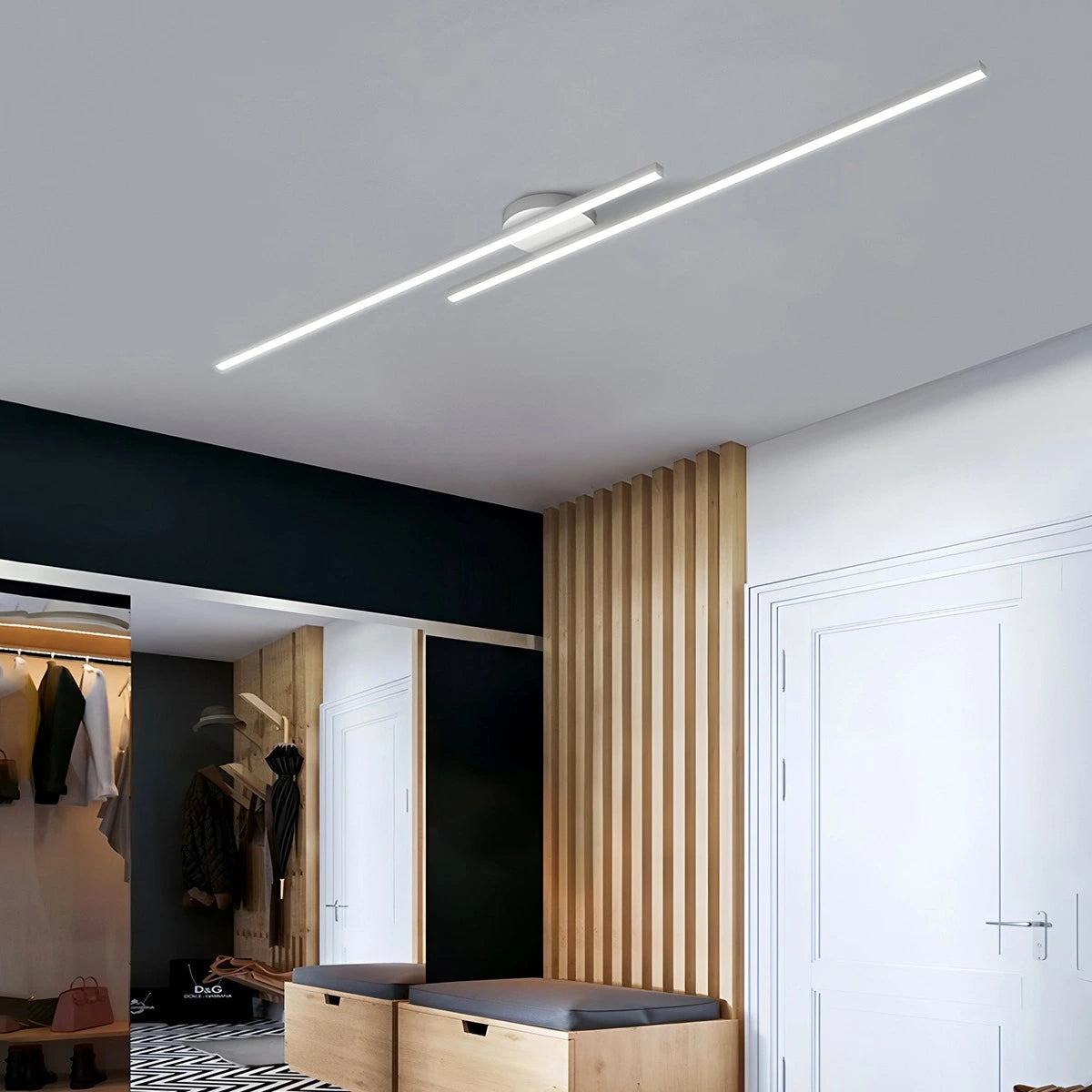 Antizer Minimalism Dimmable Linear Ceiling Light