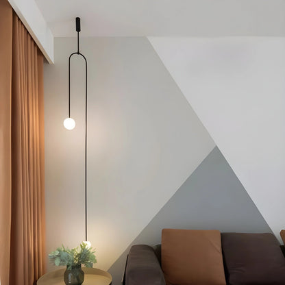 Antizer Minimalist Linear Metal Chandelier