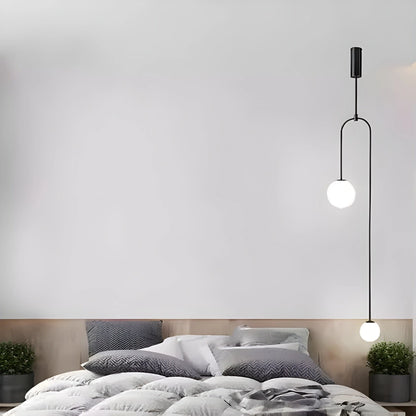 Antizer Minimalist Linear Metal Chandelier