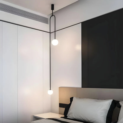 Antizer Minimalist Linear Metal Chandelier