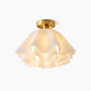 Antizer Modern Acrylic Flower Shape Ceiling Light