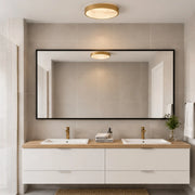 Antizer Modern Alabaster Disc Ceiling Light
