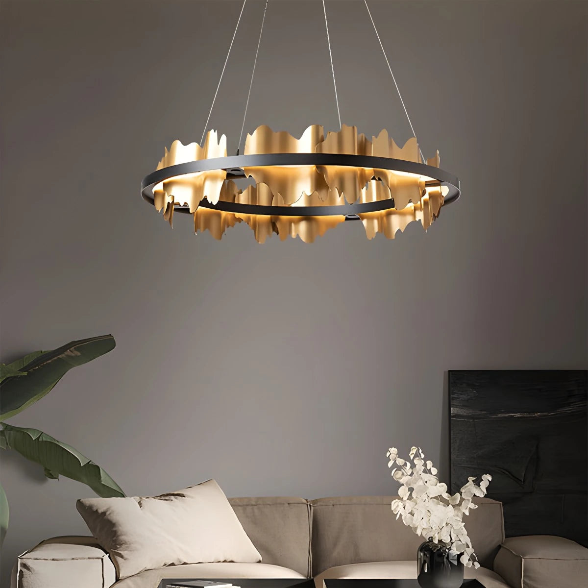 Antizer Modern Creative Round Chandelier