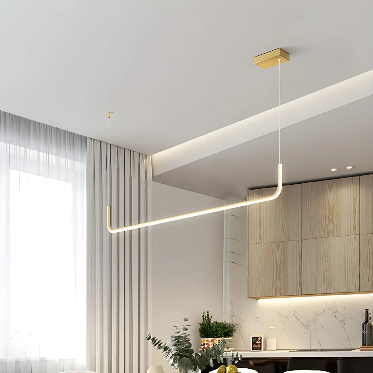 Antizer Modern LED Ceiling Chandelier for Living Room