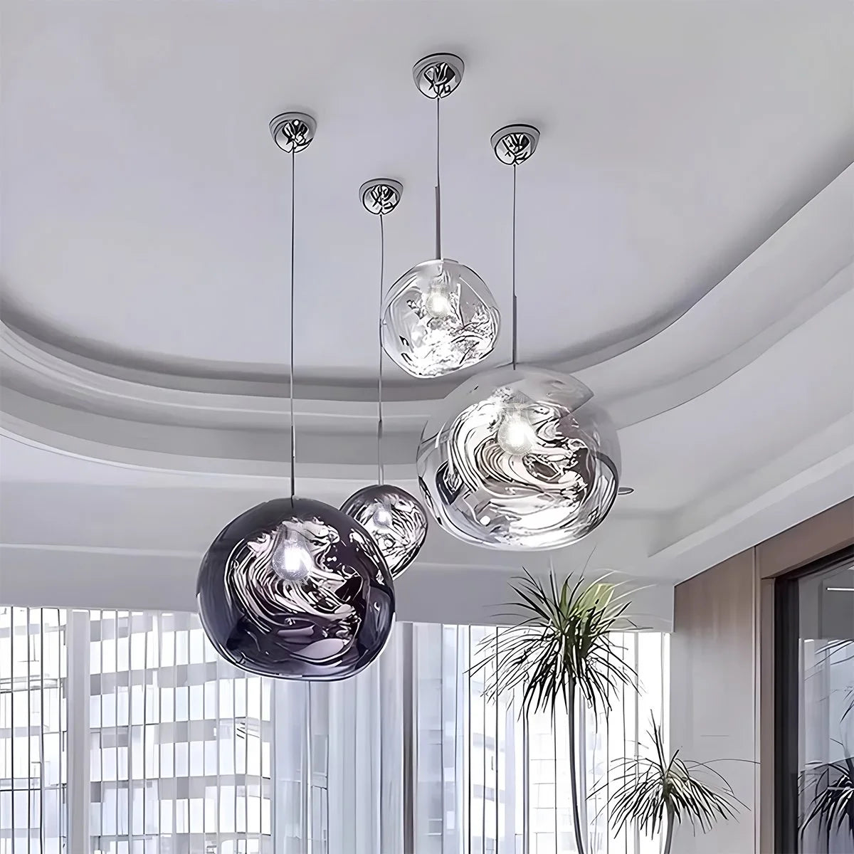 Antizer Modern Lava Pendant Light for Dining Room