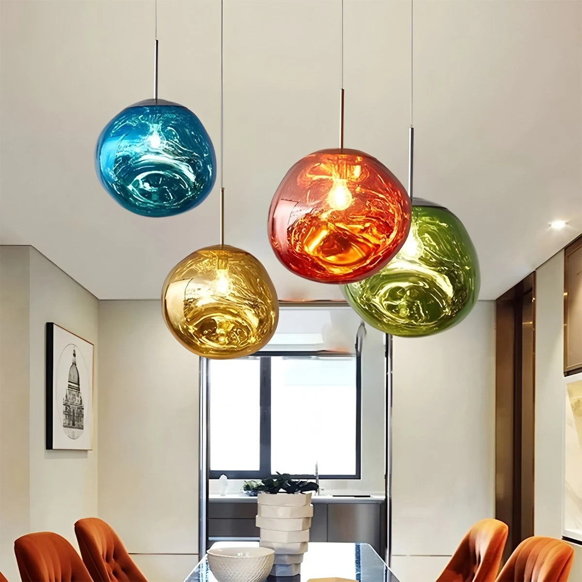 Antizer Modern Lava Pendant Light for Dining Room