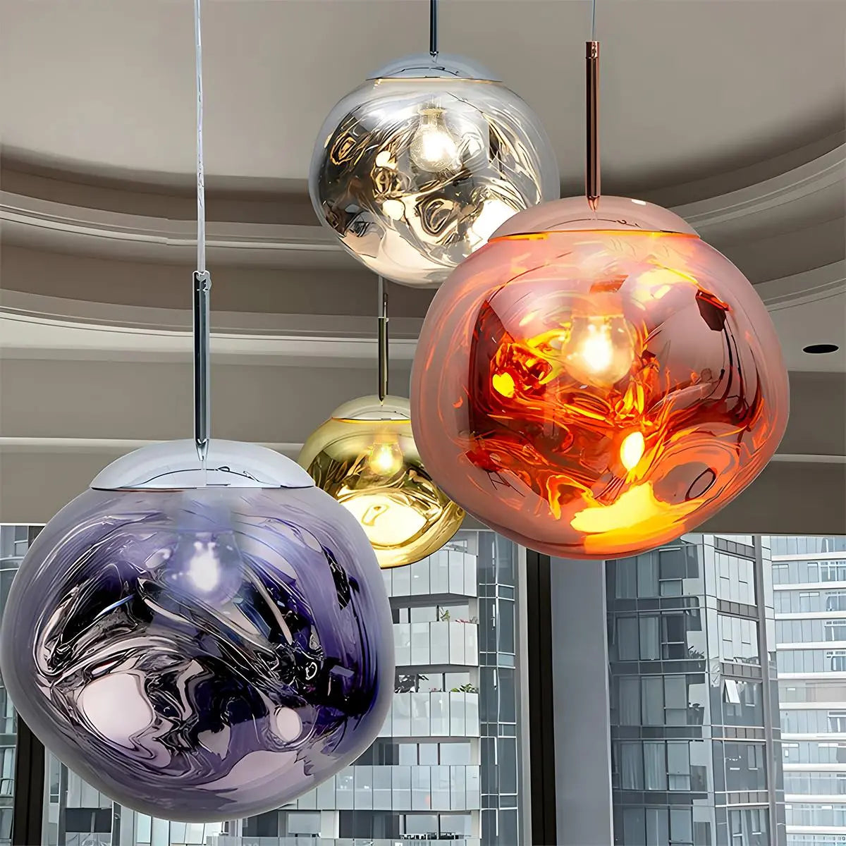 Antizer Modern Lava Pendant Light for Dining Room