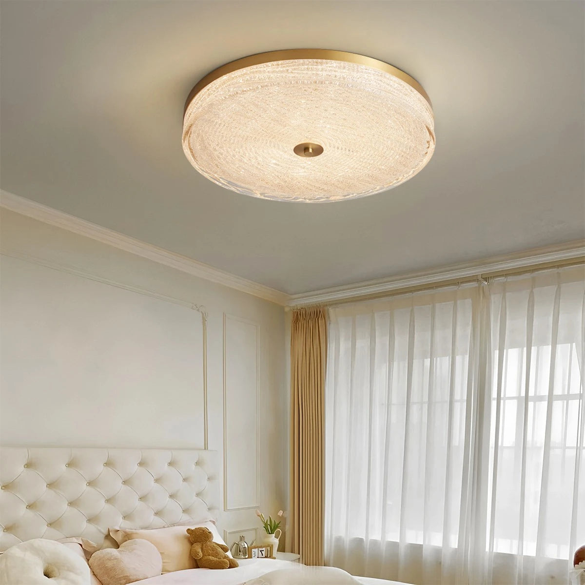 Antizer Modern Light Luxury Circular LED Ceiling Light