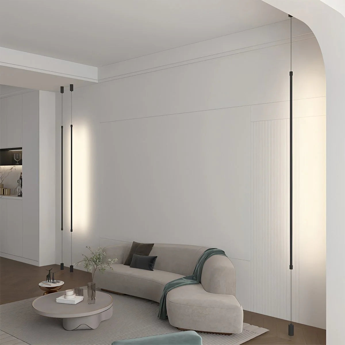 Antizer Modern Long Line Floor To Ceiling Light
