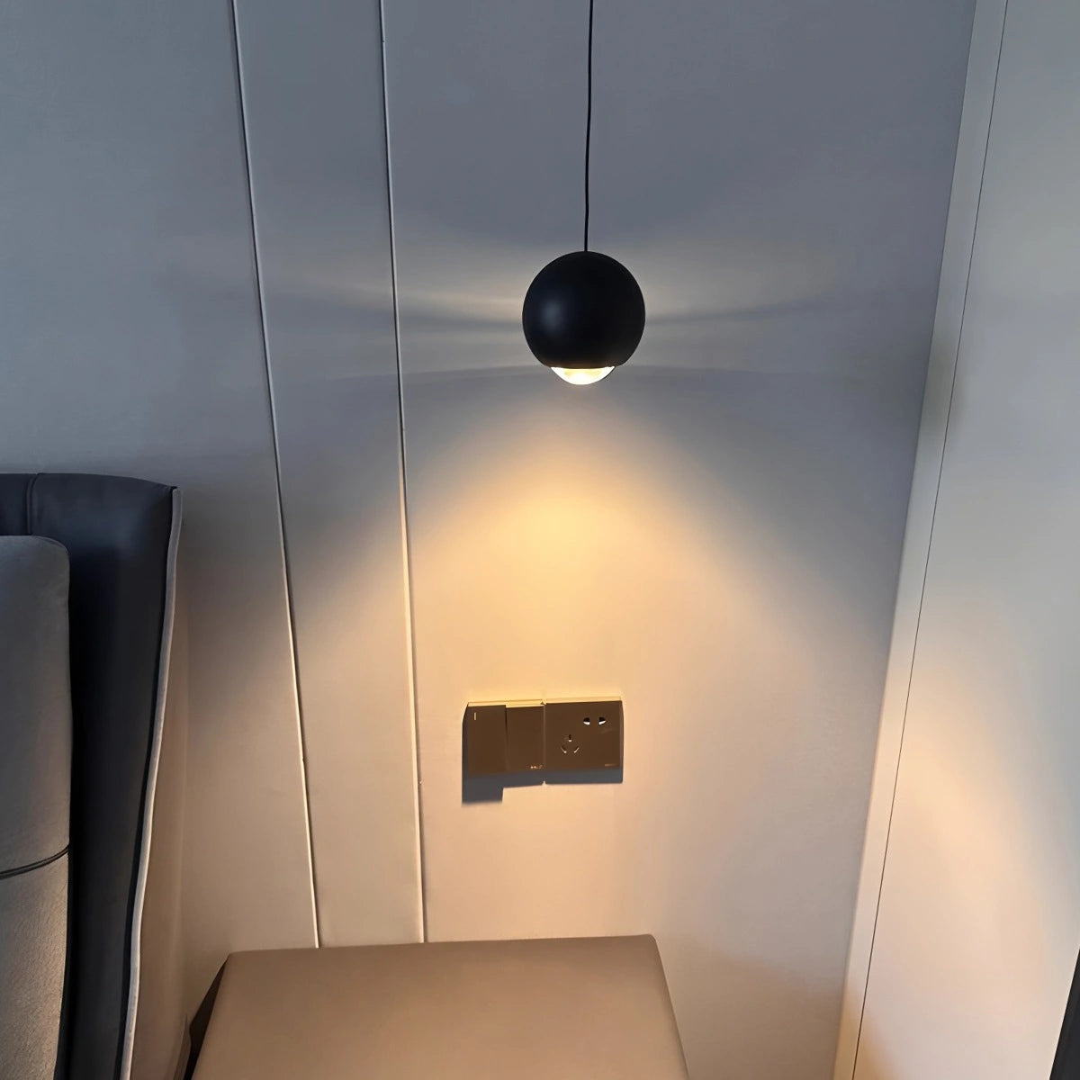 Antizer Modern Minimalist Ball Shape LED Pendant Light