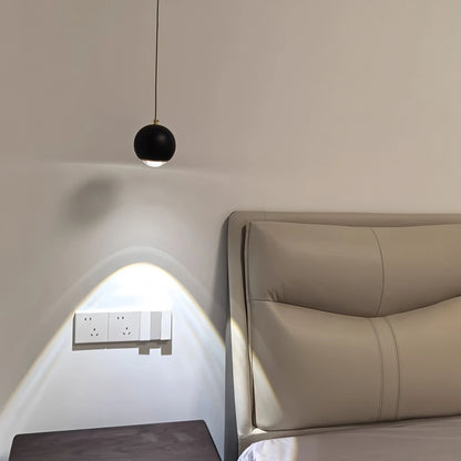 Antizer Modern Minimalist Ball Shape LED Pendant Light