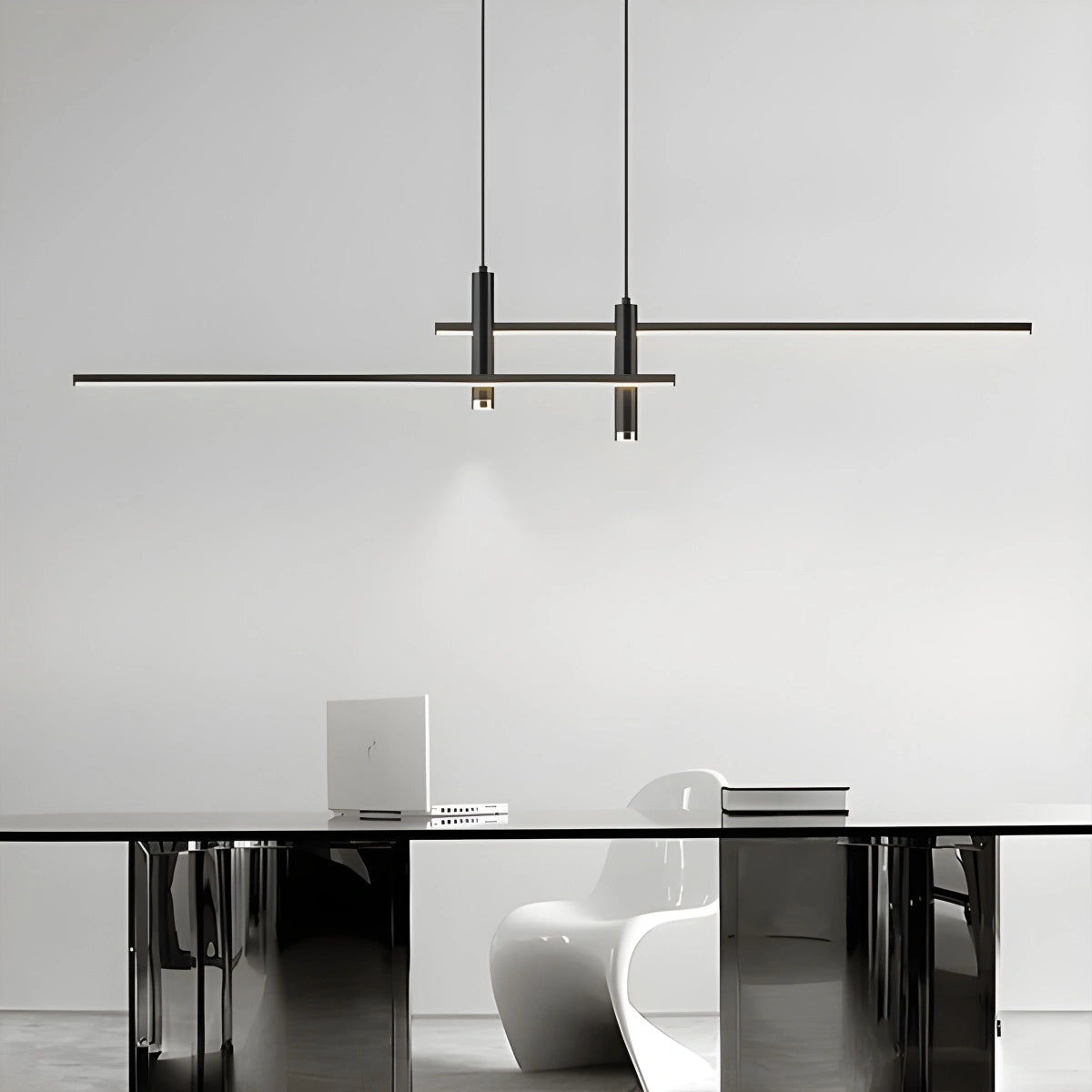 Antizer Modern Minimalist Linear LED Pendant Light