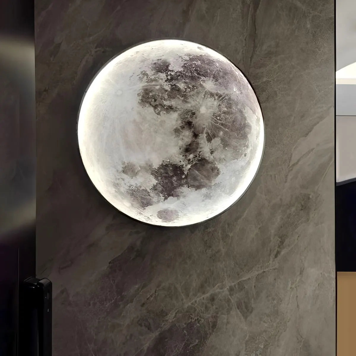 Antizer Moon/Earth Art Mural Wall Lamp