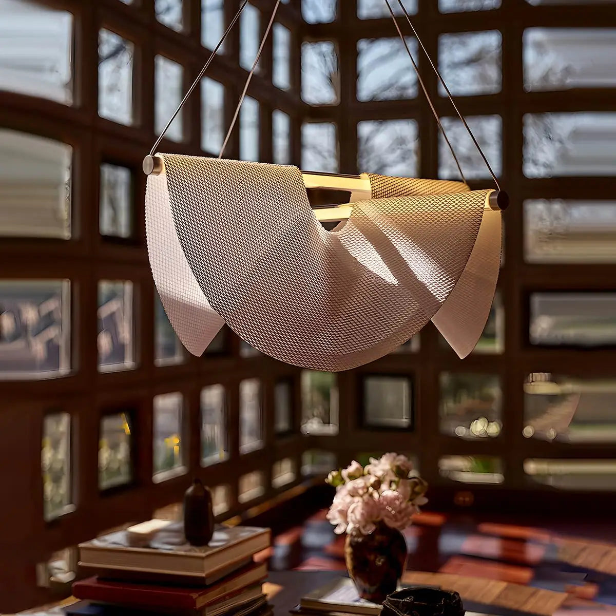 Antizer Moooi Drape Fabric Dining Room Pendant Light